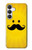 S1145 Yellow Mustache Sun Case For Samsung Galaxy S25 FE