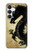 S1482 Black Dragon Painting Case For Samsung Galaxy S25 FE