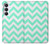 S1723 Mint Chevron Zigzag Case For Samsung Galaxy S25 FE
