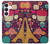 S2353 Paris Cartoon Vintage Pattern Case For Samsung Galaxy S25 FE