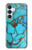 S2685 Aqua Turquoise Gemstone Graphic Printed Case For Samsung Galaxy S25 FE