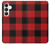 S2931 Red Buffalo Check Pattern Case For Samsung Galaxy S25 FE