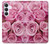 S2943 Pink Rose Case For Samsung Galaxy S25 FE