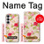S3037 Pretty Rose Cottage Flora Case For Samsung Galaxy S25 FE