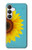 S3039 Vintage Sunflower Blue Case For Samsung Galaxy S25 FE