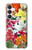 S3205 Retro Art Flowers Case For Samsung Galaxy S25 FE