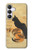 S3229 Vintage Cat Poster Case For Samsung Galaxy S25 FE