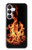 S3379 Fire Frame Case For Samsung Galaxy S25 FE