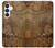 S3456 Vintage Paper Clock Steampunk Case For Samsung Galaxy S25 FE, S26 FE