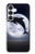 S3510 Dolphin Moon Night Case For Samsung Galaxy S25 FE, S26 FE
