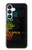 S3523 Think Positive Words Quotes Case For Samsung Galaxy S25 FE, S26 FE