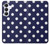 S3533 Blue Polka Dot Case For Samsung Galaxy S25 FE