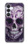 S3582 Purple Sugar Skull Case For Samsung Galaxy S25 FE