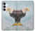 S3843 Bald Eagle On Ice Case For Samsung Galaxy S25 FE, S26 FE