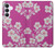 S3924 Cherry Blossom Pink Background Case For Samsung Galaxy S25 FE