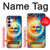 S3966 Artistic Sun Moon Case For Samsung Galaxy S25 FE