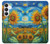S4019 Sunflower Van Gogh Style Case For Samsung Galaxy S25 FE