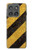 S2231 Yellow and Black Line Hazard Striped Case For Motorola Edge (2025)