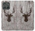 S2505 Reindeer Head Old Wood Texture Graphic Case For Motorola Edge (2025)