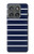 S2767 Navy White Striped Case For Motorola Edge (2025)
