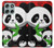 S3929 Cute Panda Eating Bamboo Case For Motorola Moto G56