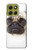 S1852 Pug Dog Case For Motorola Moto G86