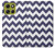S2345 Navy Blue Shavron Zig Zag Pattern Case For Motorola Moto G86