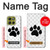 S2355 Paw Foot Print Case For Motorola Moto G86