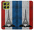 S2859 Vintage France Flag Eiffel Tower Case For Motorola Moto G86