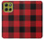 S2931 Red Buffalo Check Pattern Case For Motorola Moto G86