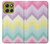 S3514 Rainbow Zigzag Case For Motorola Moto G86