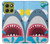 S3947 Shark Helicopter Cartoon Case For Motorola Moto G86