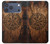 S4036 Viking Vegvisir Compass Wood Case For iPhone 17 Pro Max, 18 Pro Max