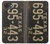 S4061 Vintage Texas Car License Plate Case For iPhone 16e, 17e