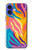 S4037 Colorful Zebra Pattern Case For iPhone 16