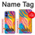 S4037 Colorful Zebra Pattern Case For iPhone 16