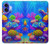 S4058 Colorful Aquarium Case For iPhone 16