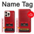 S4073 Vintage Red Cassette Player Graphic Case For iPhone 16 pro