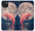 S4045 Dolphin Moon Night Case For iPhone 15 Plus