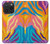 S4037 Colorful Zebra Pattern Case For iPhone 15 Pro