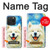 S4064 Smile Dog Van Gogh Starry Night Case For iPhone 15 Pro