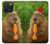 S4068 Capybara Butterfly Case For iPhone 15 Pro Max