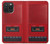 S4073 Vintage Red Cassette Player Graphic Case For iPhone 15 Pro Max