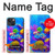 S4058 Colorful Aquarium Case For iPhone 13 mini
