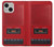 S4073 Vintage Red Cassette Player Graphic Case For iPhone 13 mini