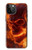 S4062 Fire Skull Case For iPhone 12 Pro Max