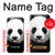 S4049 Cute Panda Stick Out Tongue Case For iPhone 6 6S