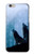 S4053 Two Wolves Couple Howling Forest Case For iPhone 6 6S