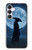 S4034 Samurai Moon Night Case For Samsung Galaxy S25 FE