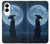 S4034 Samurai Moon Night Case For Samsung Galaxy S25 Edge